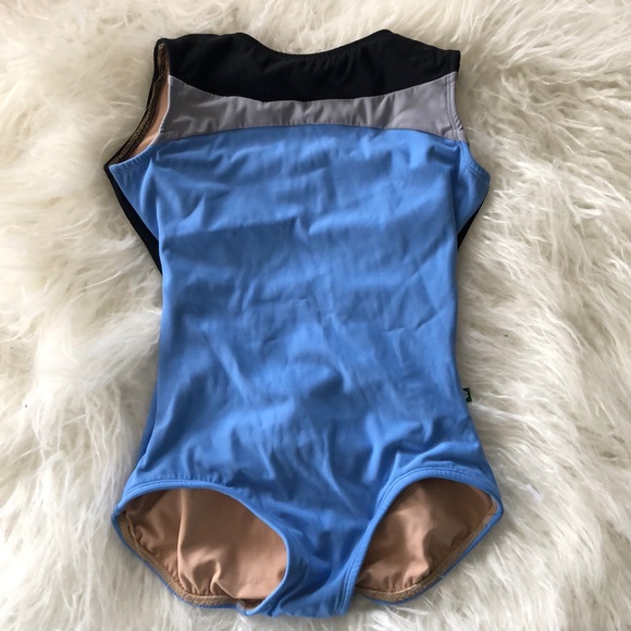 LuckyLeo Other - LuckyLeo Dancewear Custom Blue Leotard